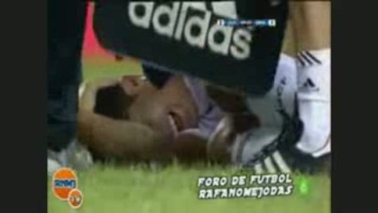 Tackle to ronaldo