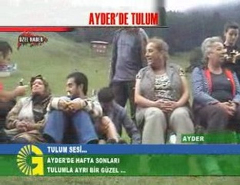 Ayderde Tulum Eşliğinde Horon