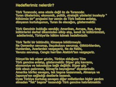 Bozkurtçular BİZ KİMİZ?