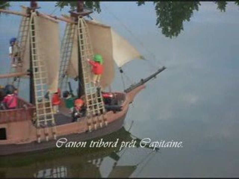 Pirate du Carré de sénart. Bateau playmobil.