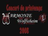 Concert 2008 Harmonie Wolfisheim 1 sur 3