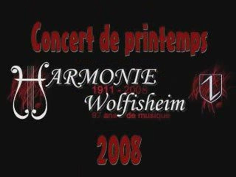 Concert 2008 Harmonie Wolfisheim 1 sur 3
