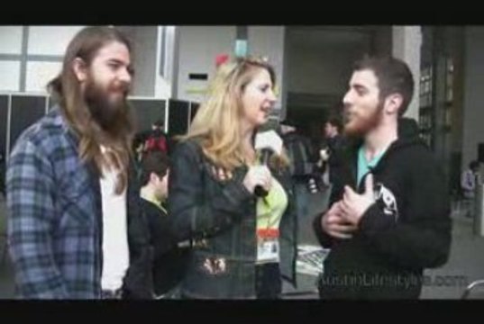 AustinLifestyles SXSW 2009 interview - Jess and Adam