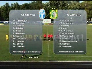 FC Academia - FC Zimbru 2-2