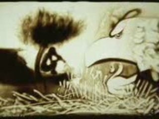 рисование песком