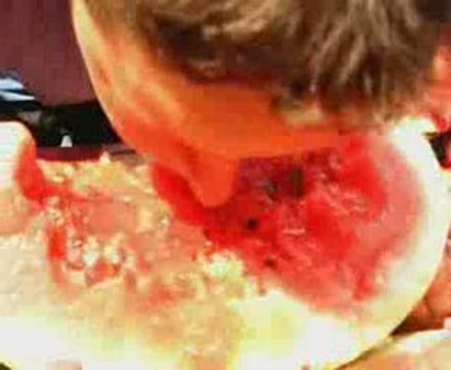 Kavun Karpuz Festivali- Kapruz Yeme Yarışması