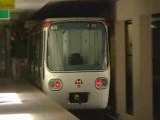 MPL75 : Départ de la station Vaulx en Velin La Soie sur la ligne A du métro de Lyon