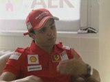 La première interview de Felipe Massa depuis son accident
