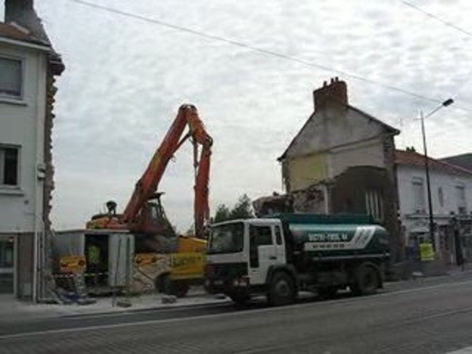 Nantes : travaux route de Vannes