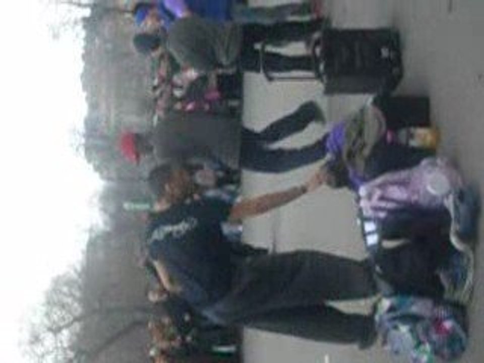 Danseur sous la tour Eiffel 20/02/2009