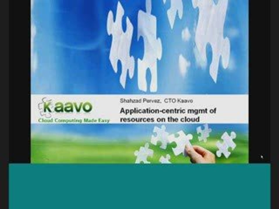 Application-centric management of resources on the cloud