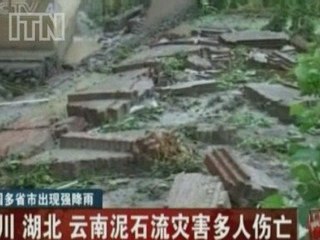 At least 15 people killed after mudslides and rain in China