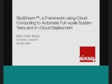 SlipStream: a Framework using Cloud Computing to Automate...