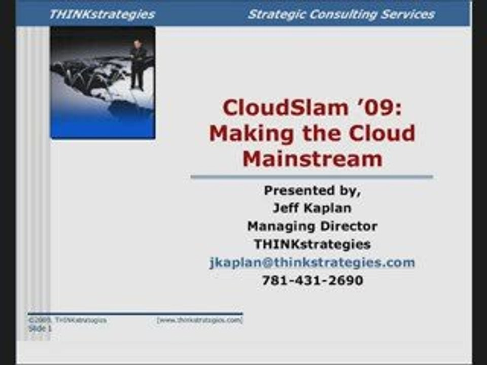 Making the Cloud Mainstream.
