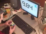 Rubiks Cube Avg of 5 - 9.64 Seconds Dakota Harris
