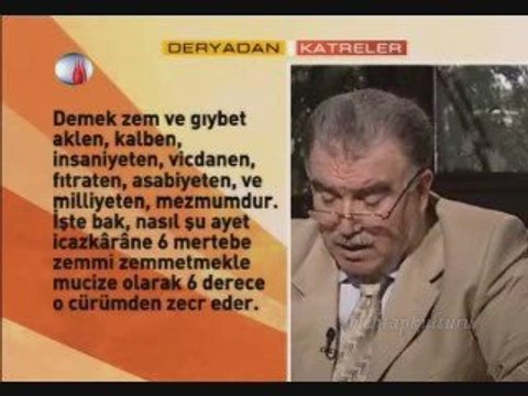 Kuranın beyanı Gıybet ayeti A.Aymaz