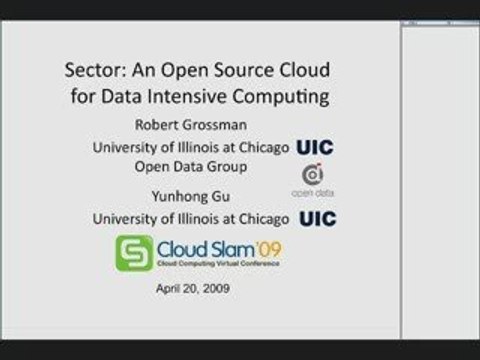 Sector: An Open Source Cloud for Data Intensive Computing.