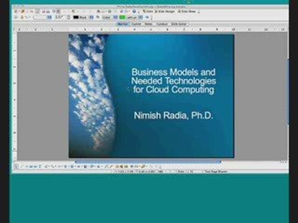 Business Models and Needed Technologies for Cloud Computing