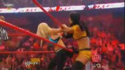 Raw 3/08/09 - Gail & Mickie vs Jillian & Beth