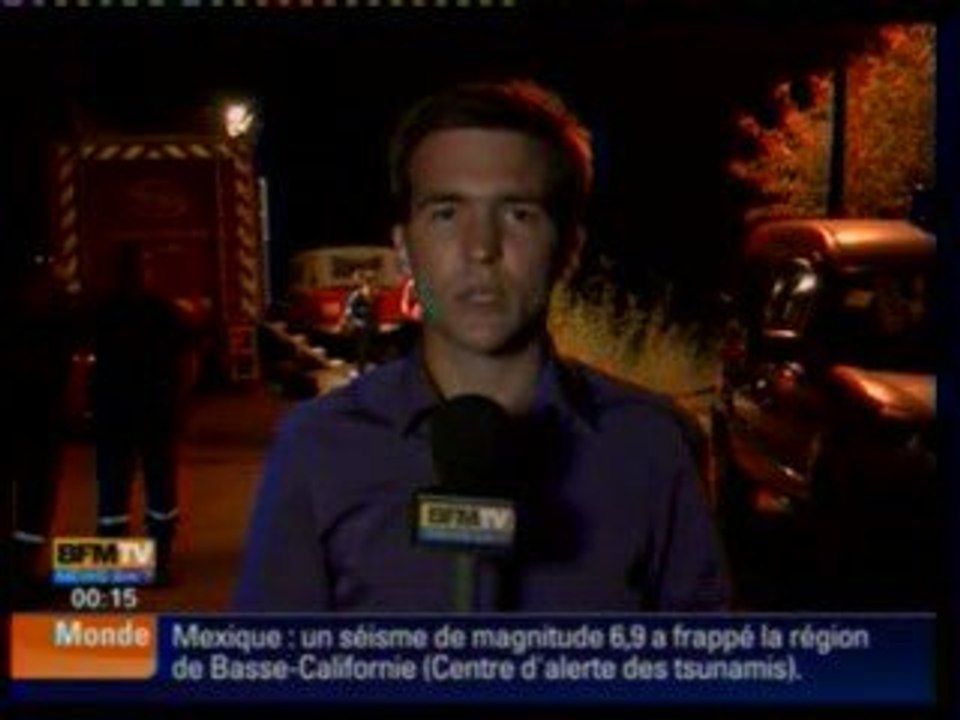 INCENDIE VAR AOUT 2009 LA MOTTE LE MUY BFMTV  BLOGPARFAIT