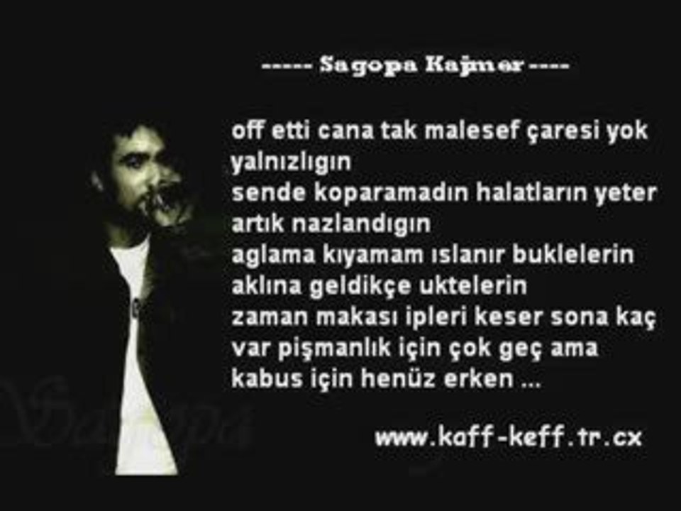 Sagopa Kajmer & Pesimist Orkestra - Sürahi