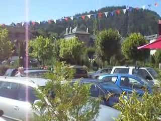 La Bourboule: Bouchon et temps superbe