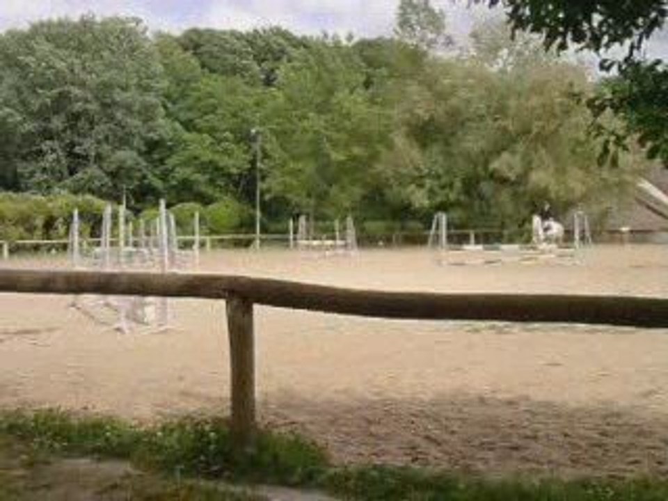 Moi & Java en concour de CSO <3