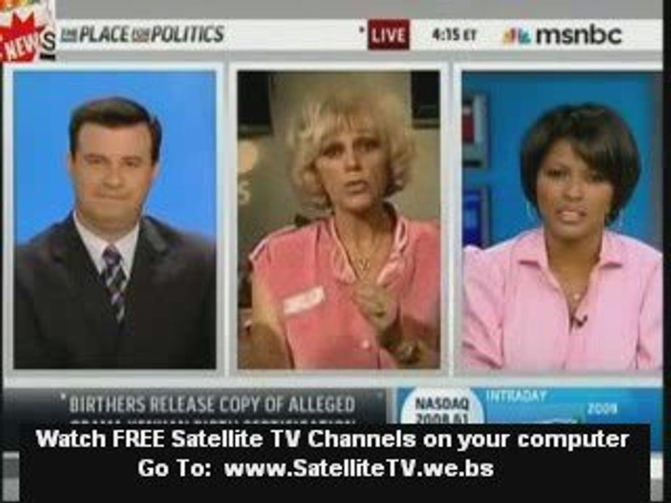 MSNBC's Interview With Obama "Birther Queen" Orly Taitz