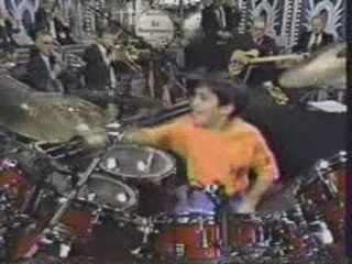 Fantastic Kid Playing Drums Like A Pro