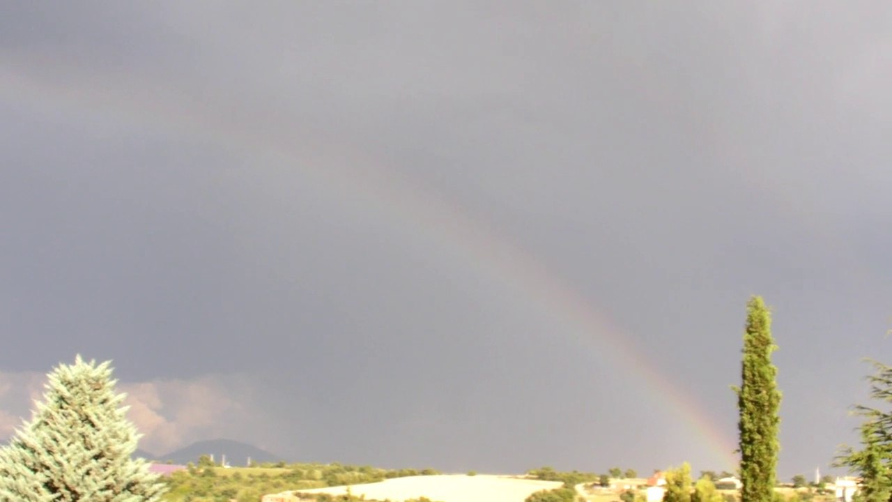 Arc-en-ciel double Haute Provence