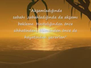 Dünya Nimetleri Fanidir.