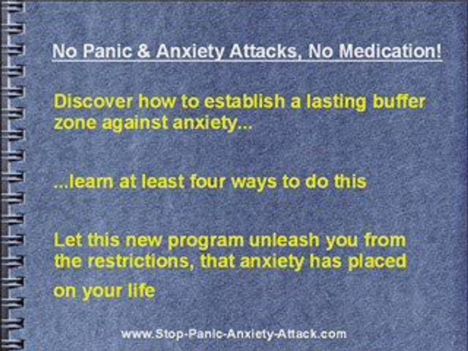 How To Remove Anxiety & Panic Attacks Without Medication!