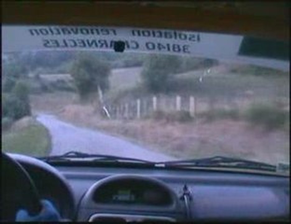 Rallye de St Marcellin 2009 ES1