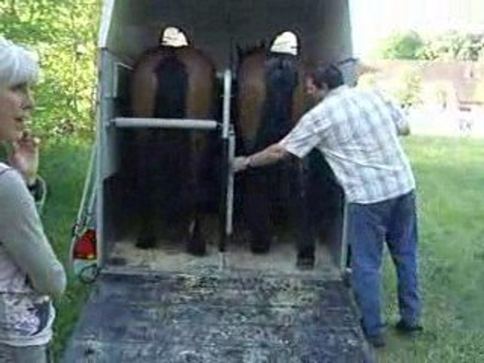 Embarquement van