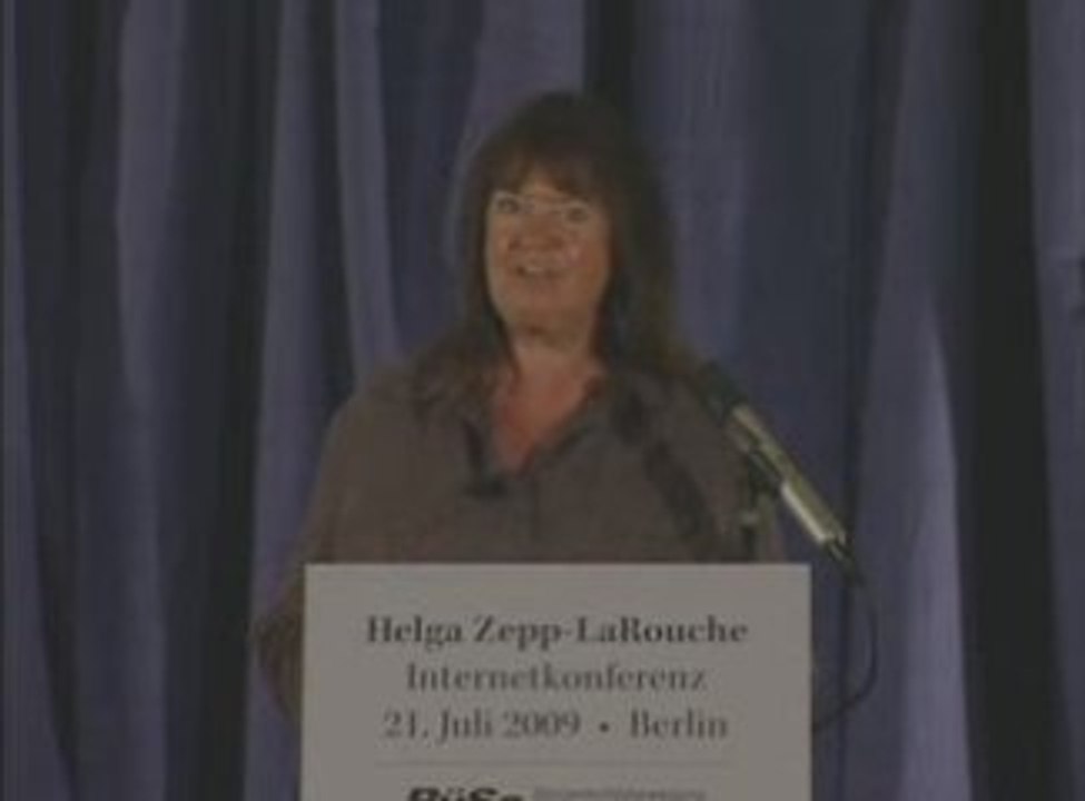 Helga Zepp-LaRouche (BüSo): Europa, EU & Lissabon-Vertrag