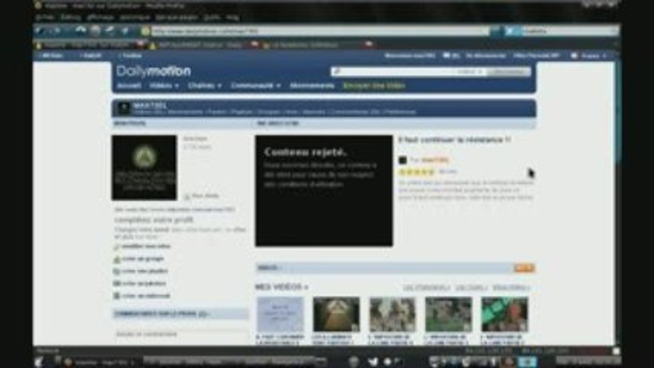 Halte à la censure Dailymotion !