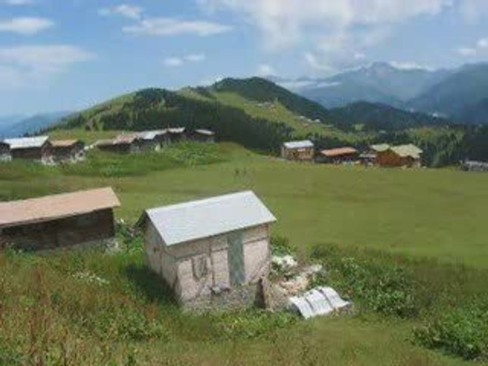 rize çamlıhemşin şenyuva köyü sal yaylasından doğa man...