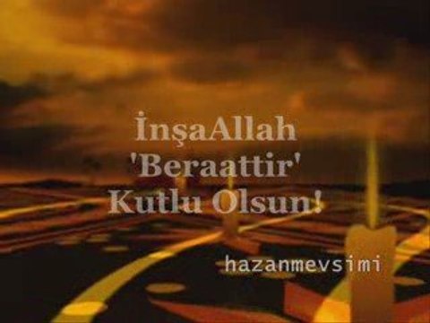 Berat Kandili Tebriğim / Hazan Mevsimi