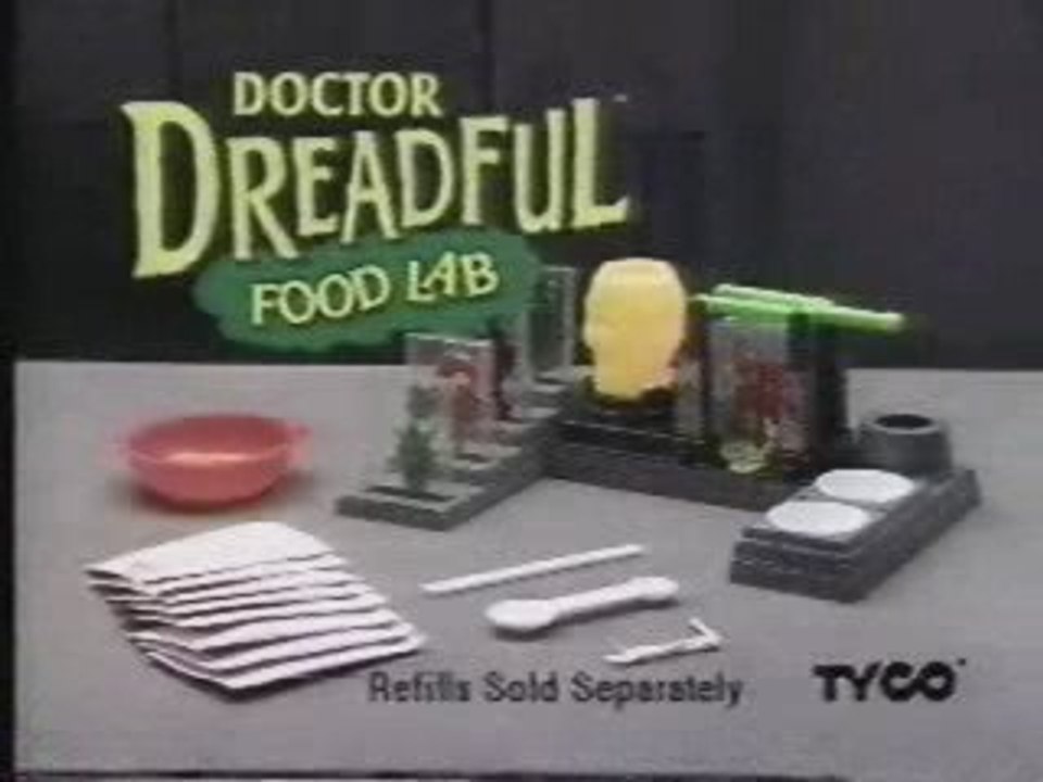 Doctor Dreadful Food Lab Ad