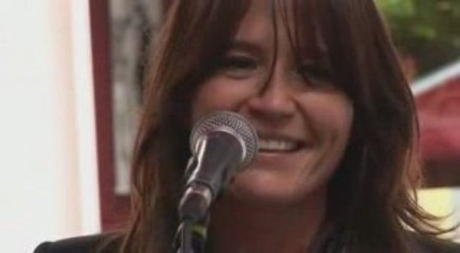 Interview de Gaelle Mievis aux Francofolies de Spa 2009