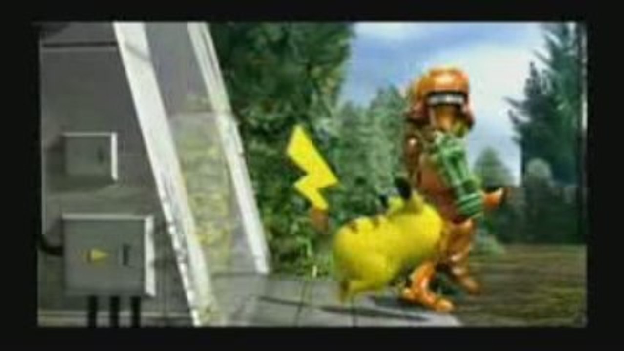 Super Smash Bros Brawl : Les ruines sur l'île des anciens