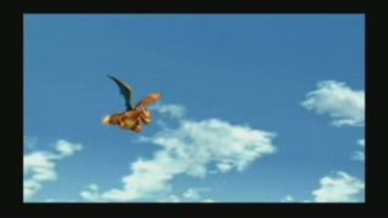 Super Smash Bros Brawl : DRACAUFEU vole vers les ruines