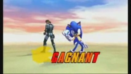 Super Smash Bros Brawl : Sonic gagnant