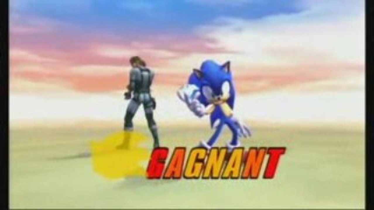 Super Smash Bros Brawl : Sonic gagnant