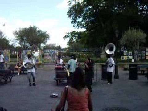 Jazz Band in Jackson Square, New Orleans