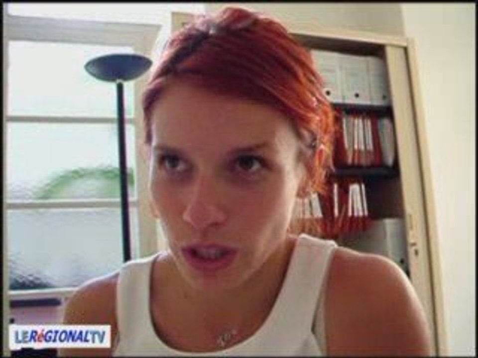 Salon : Aurore Ruet, médaillée d'argent au 100m haies