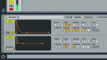 Making Sounds with Ableton Sampler