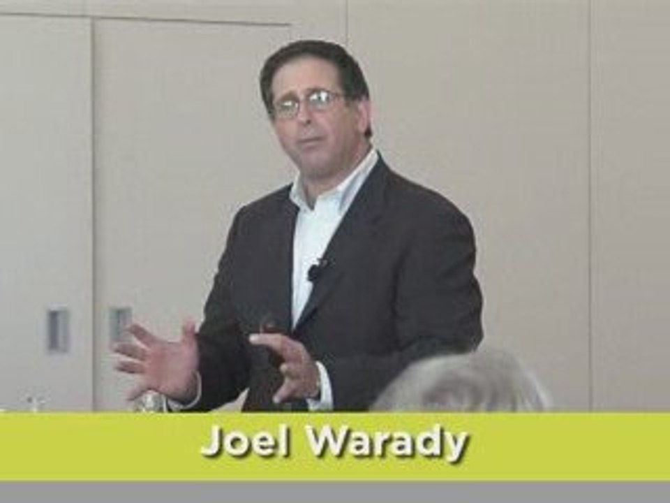 Watch Video of Social Media marketing Speaker Joel Warady