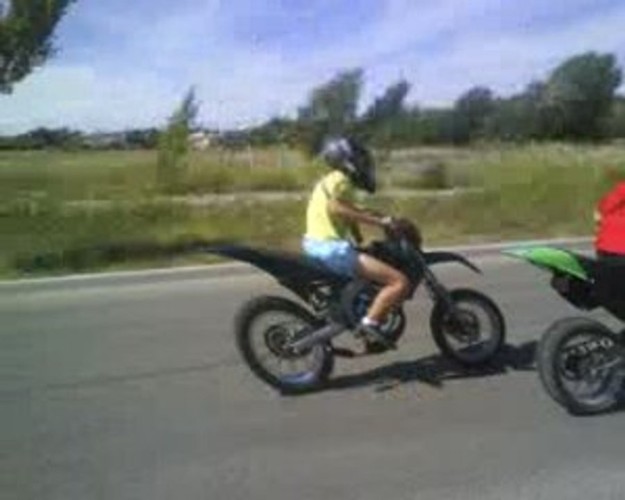 derbi senda xtreme contre derbi bultaco de la proto team