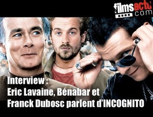 INCOGNITO, l'interview vidéo de Filmsactu !